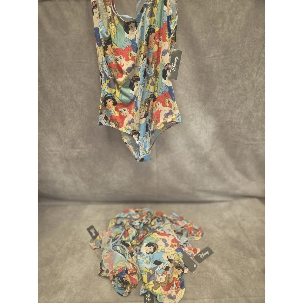 Original Disney Branded Princess Themed Swimsuit Lot 125pcs 25/XS,S,M,L,XL